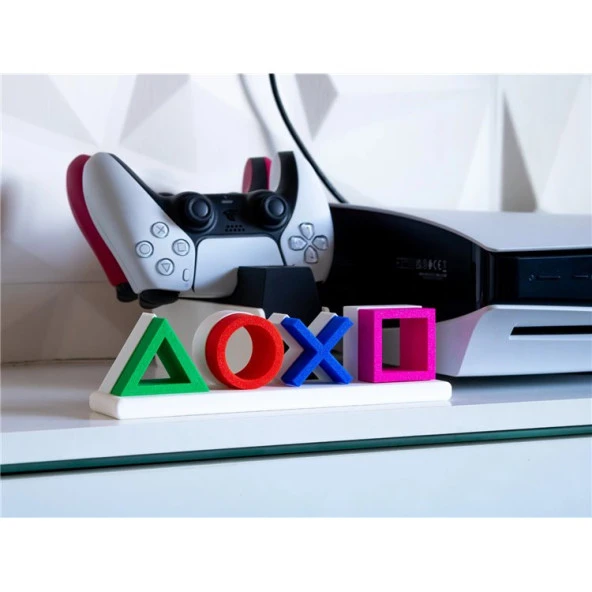 Playstation Sembol Masa Dekoru