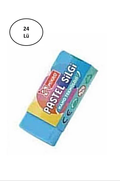 Mikro Pastel Silgi (2b-24p) 24'lü - Resim 2