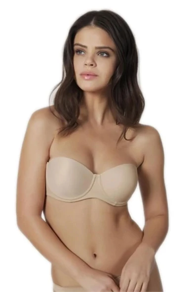 Orkide Kadın Ten Straples Dolgusuz 2550 - 2