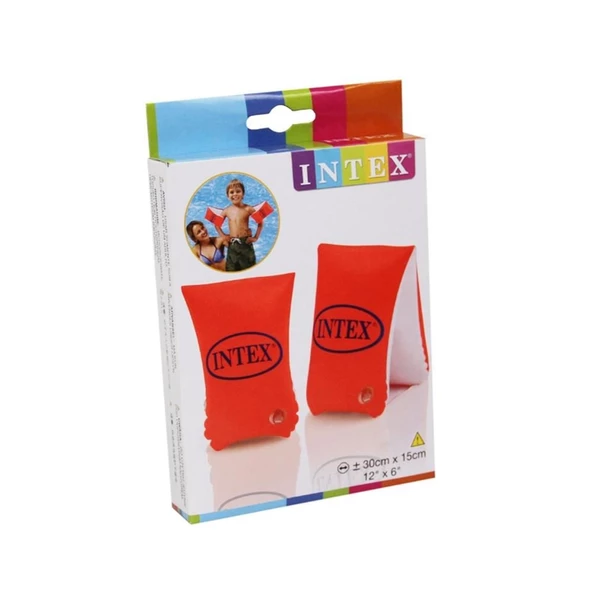 Intex Kırmızı Kolluk 30x15 cm (6-12 Yaş) - 5