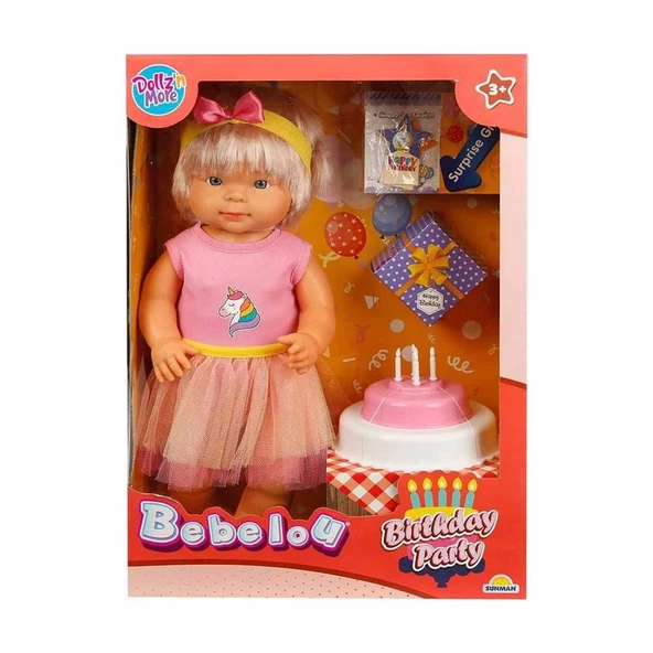 Bebelou Doğum Günü Bebeği 40 cm - 2
