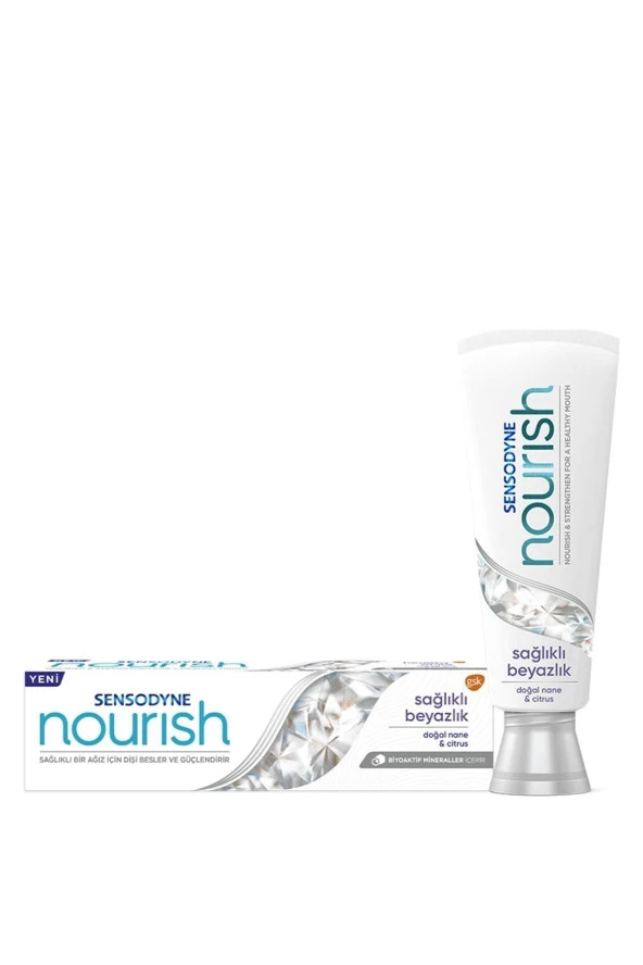 Sensodyne  Diş Macunu Nourish Sağlıklı Beyazlık 50 Ml