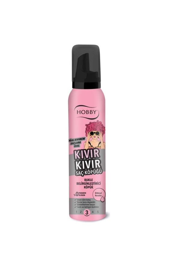 Hobby  Kıvırcık Saç Köpüğü 150ml