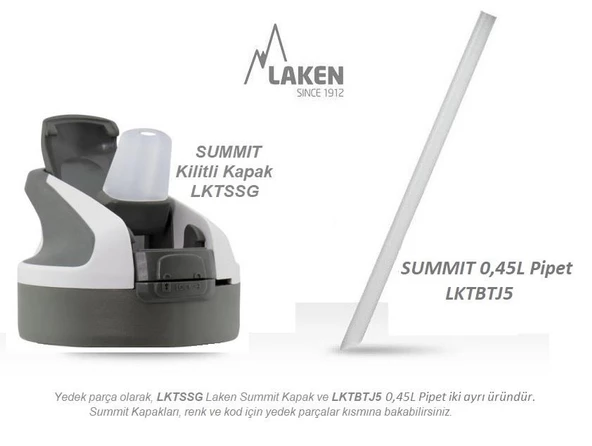 Laken Tritan Summit Şişe 0,45L - Eguzkitan - 5