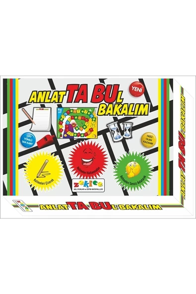 Zirve Anlat Bakalım Anlatta Bul Bakalım Tabu Oyunu