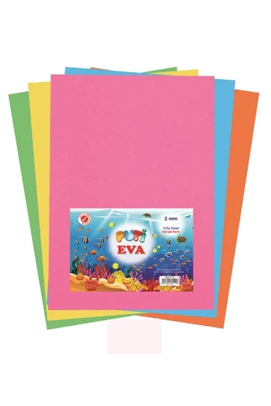 Puti Eva Klasik Karışık Renk 50x70 Cm Eva 2 Mm (10 LU PAKET)