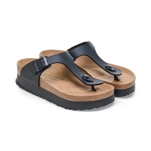 Birkenstock GIZEH PLATFORM FLEX BF VEGAN Terlik BRK1027367 - 4