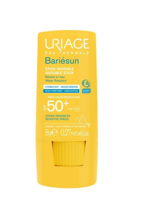 Uriage Bariesun SPF50+ Invisible Stick 8 gr - 3661434008924