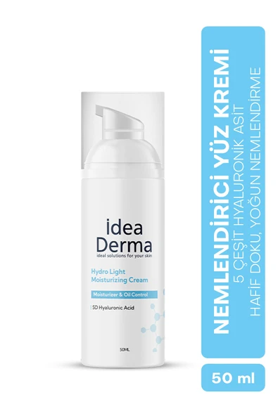 İdea Derma 5D Hyaluronic Acid Hydro Light Nemlendirici Krem 50 ml ürün görseli