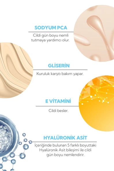 İdea Derma 5D Hyaluronic Acid Hydro Light Nemlendirici Krem 50 ml - Resim 3