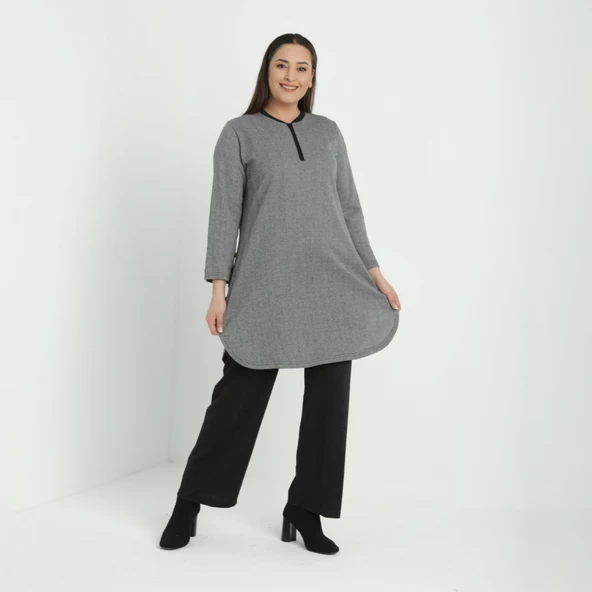 B.S Desen Tunik Pantolon İkili Takım 2692D - 4