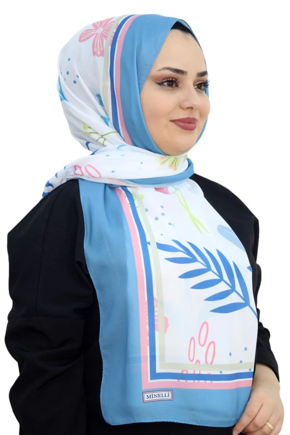 MİNELLİ DESENLİ SOFT ŞAL  EŞ5336-12 ürün görseli