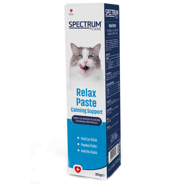 Spectrum Kediler için Rahatlık ve Sakinliği Destekleyen Malt Macunu 30gr