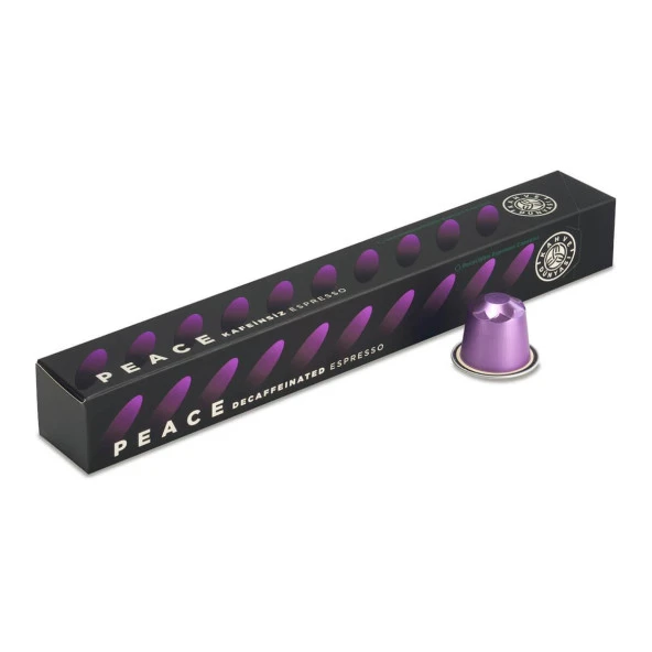 Kahve Dünyası 5 Peace Decaffeinated Espresso Kapsül Kahve 50 kapsül - Resim 2