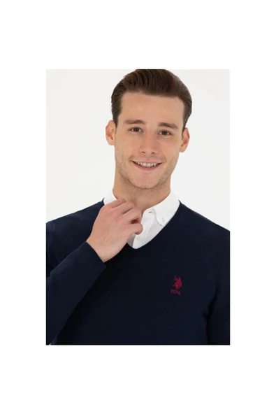 US POLO ASSN ERKEK TRIKO KAZAK G081GL0TK-000-1629650 - 7