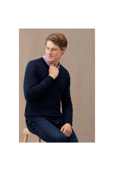 US POLO ASSN ERKEK TRIKO KAZAK G081GL0TK-000-1629650 - 5