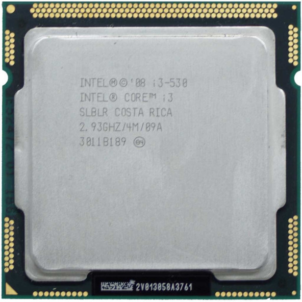 2. EL Intel Core i3 530 2,93 GHz 4 MB Cache 1156 Pin 1. NESİL İşlemci