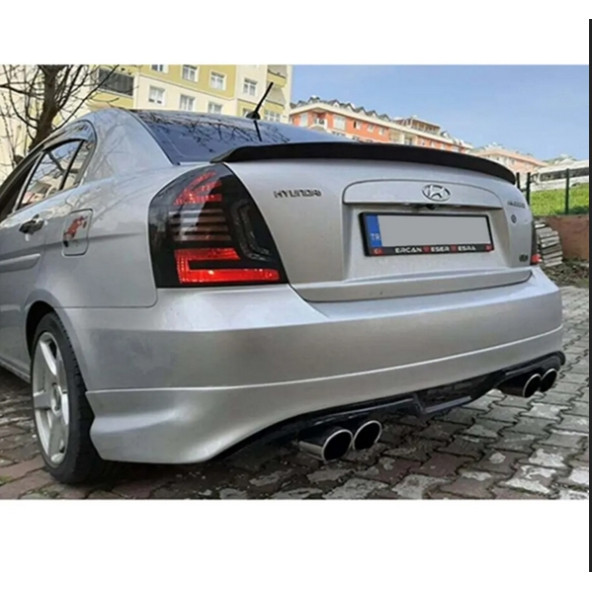 hyundai accent era custom arka tampon eki - 1