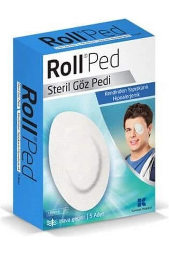 Roll Ped Steril Göz Pedi 5 li