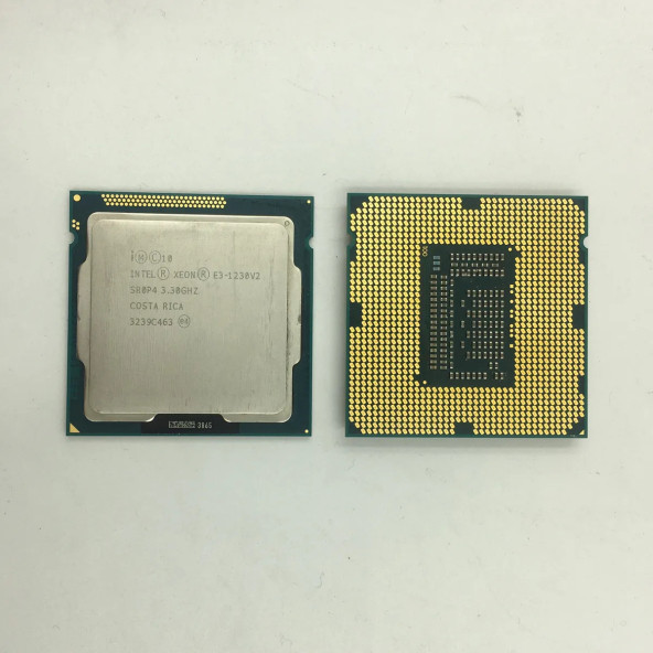 2. EL Intel Xeon E3 1230 V2 3.3GHz Dört Çekirdekli CPU İşlemci SR0P4 LGA 1155