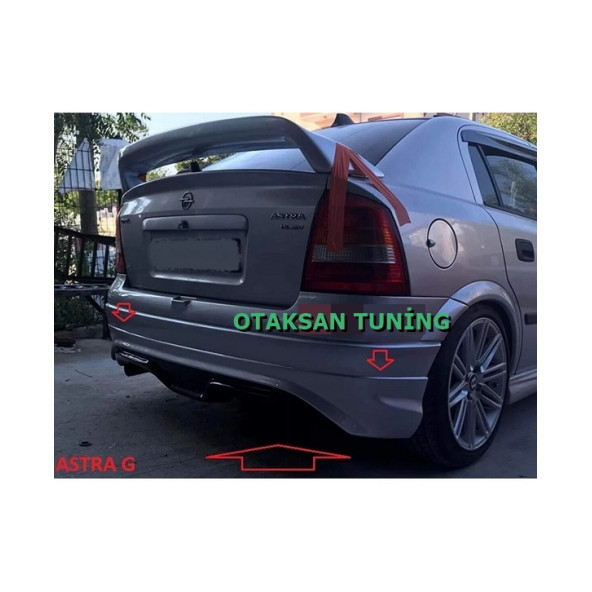 opel astra g hb custom arka tampon eki - YENİ MODEL - Resim 2