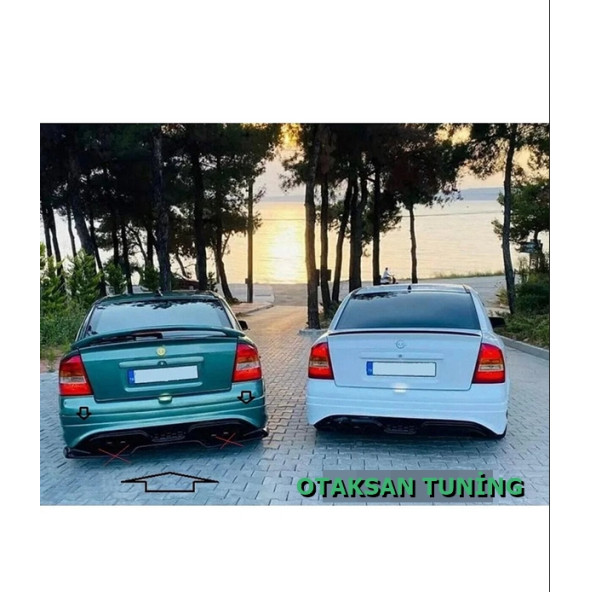 OPEL ASTRA G SEDAN CUSTOM ARKA TAMPON EKİ - - 2