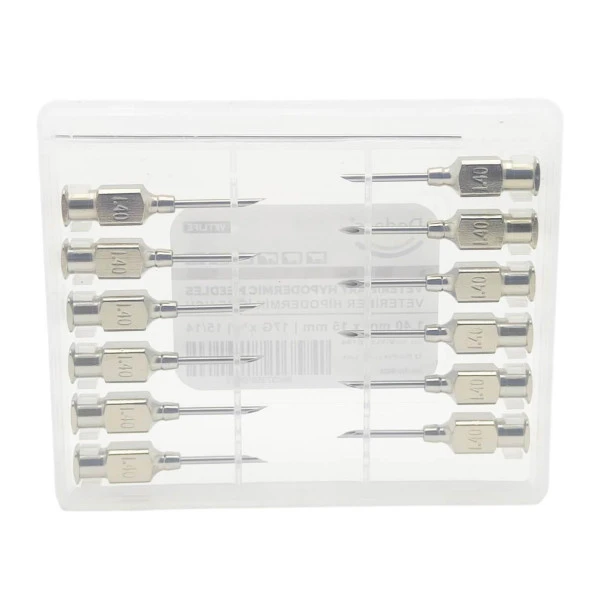 Veteriner Çelik İğne Enjektör Ucu 1.40 mm x 15 mm - Resim 3