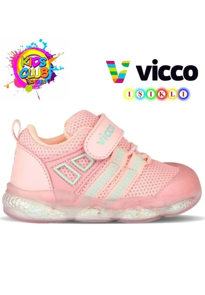 Vicco 346-E24Y-150 Orante Unisex Bebe Işıklı Ayakkabı - 12