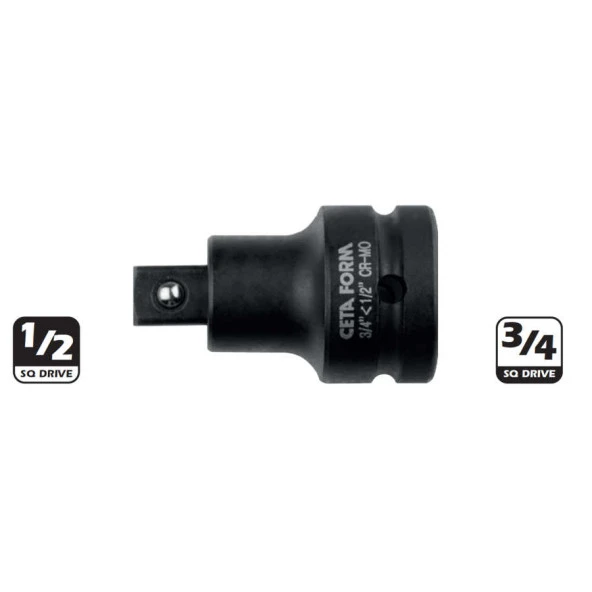 Ceta Form 3/4’’ Havalı Lokma Adaptörü-D:3/4 - E:1/2”-CETA C71-91