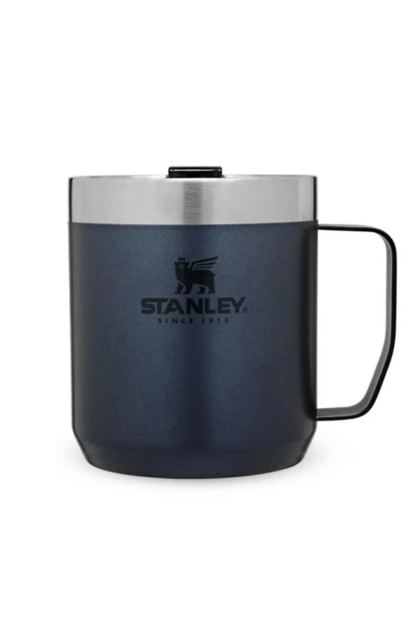 Stanley The Legendary Camp Mug Paslanmaz Çelik Lacivert Termos Kamp Bardak 0,35 Lt