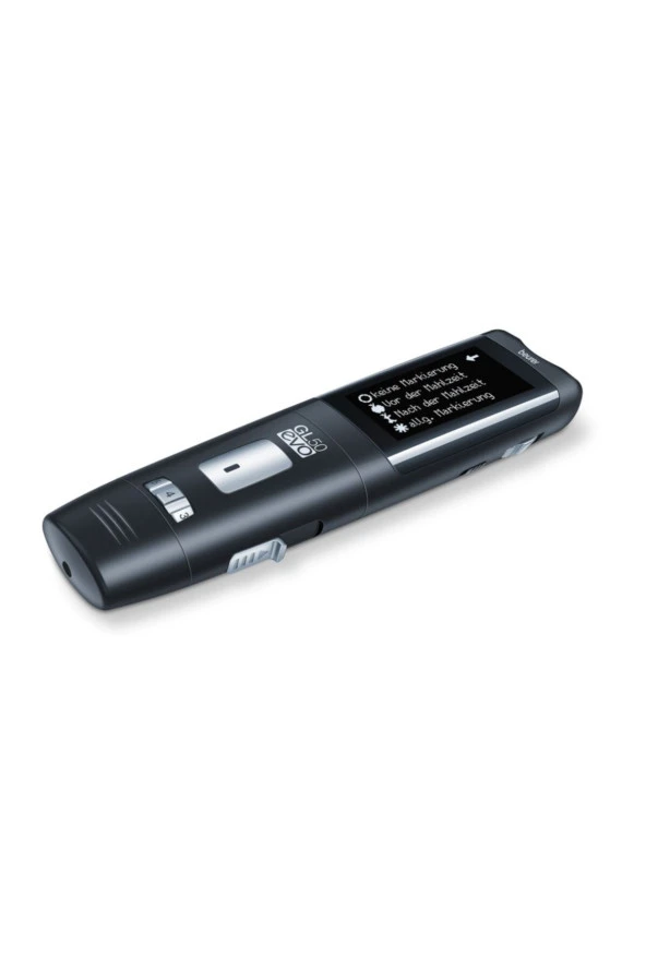 Gl 50 Kan Şekeri Ölçme Cihazı Siyah Alman Malı - Resim 3