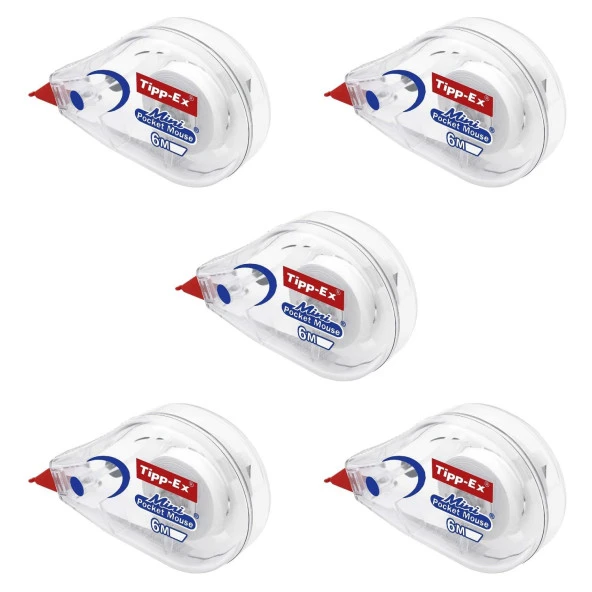 Bic Tipp-Ex Şerit Silici Düzeltici Daksil 6mx5mm 5 Adet - 2