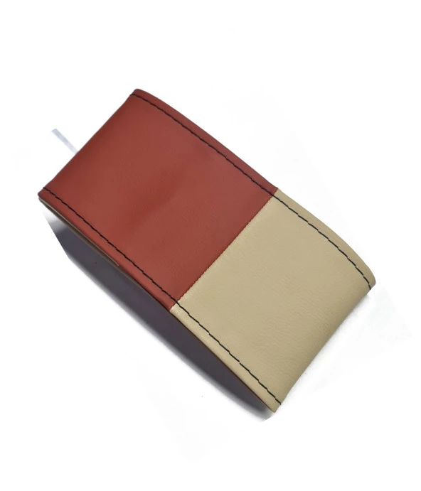 Universal Kamyon Tır Otobüs Dikmeli Direksiyon Kılıfı Soft Kahve-Bej 45-10.5cm