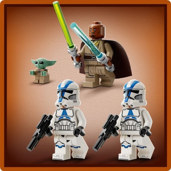 Lego Star Wars Barc Speeder Escape Set 75378 - 6