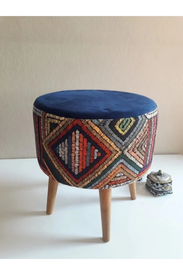 BEYLERBEYİ Çay Seti Tekli Koltuk Berjer Ve Puf Takımı (salon, Balkon, Ofis) 2 li Takım - 2