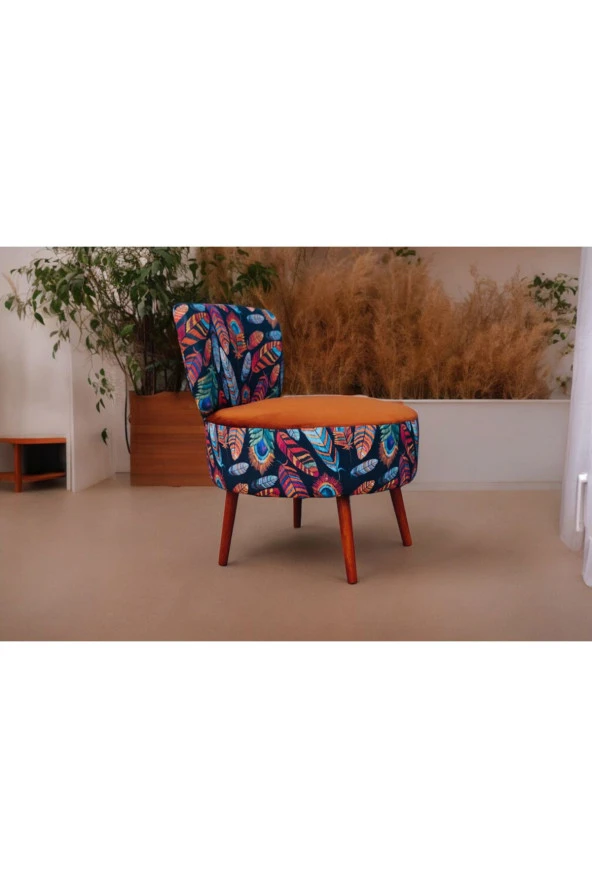 BEYLERBEYİ Çay seti tekli koltuk&puf,berjer(salon,mutfak,oturma odası,makyaj pufu) - 3