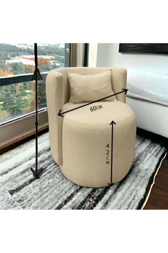 BEYLERBEYİ Relax Teddy Berjer , Emzirme koltuğu, tekli Berjer - 3