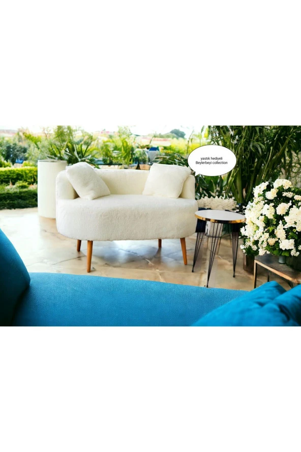 BEYLERBEYİ Çay Seti koltuk takımı - Ofis - Balkon - Kafe- Bahçe- Salon Mobilyası - 2