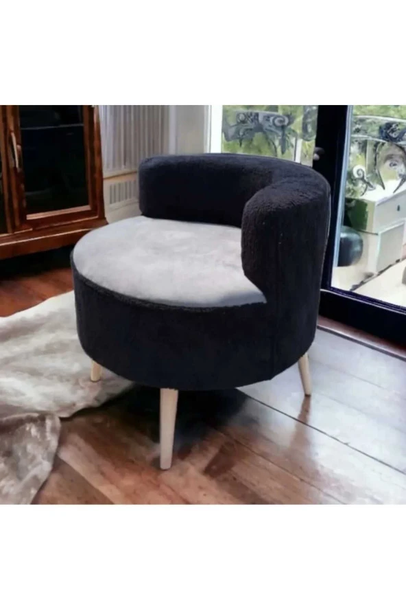 BEYLERBEYİ Tekli puf ,makyaj önü pufu,Çay Seti Tekli Koltuk, Berjer (SALON, BALKON, OFİS) - 2