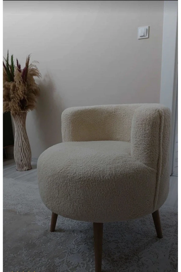 BEYLERBEYİ Tekli puf ,makyaj önü pufu,Çay Seti Tekli Koltuk, Berjer (SALON, BALKON, OFİS) - 3