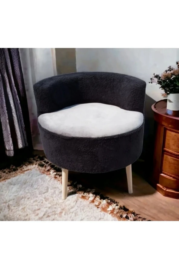 BEYLERBEYİ Tekli puf ,makyaj önü pufu,Çay Seti Tekli Koltuk, Berjer (SALON, BALKON, OFİS) - 2