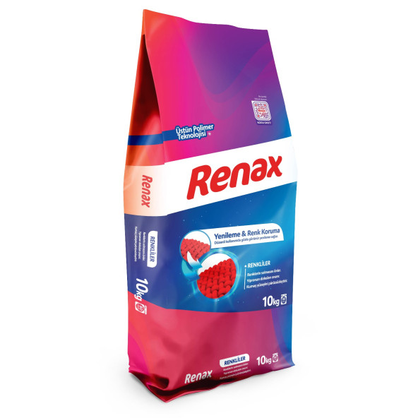 RENAX Renkliler Toz Çamaşır Deterjanı 10 Kg