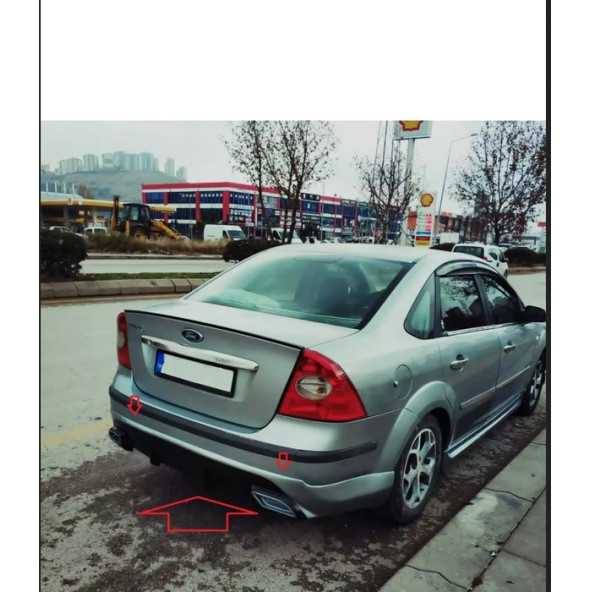 FORD FOCUS 2 SEDAN ARKA TAMPON EKİ - YENİ MODEL
