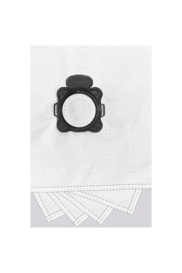 Şipşak Geldi  Rowenta Silence Force Extreme 5911 Uyumlu Elektrikli Süpürge Bez Toz Torbası 3 Katlı 20 Adet - Resim 2