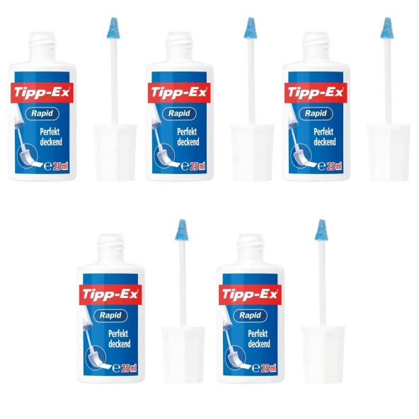 Bic Tipp-Ex Rapid Sıvı Daksil 20 ml 5 Adet - Resim 2