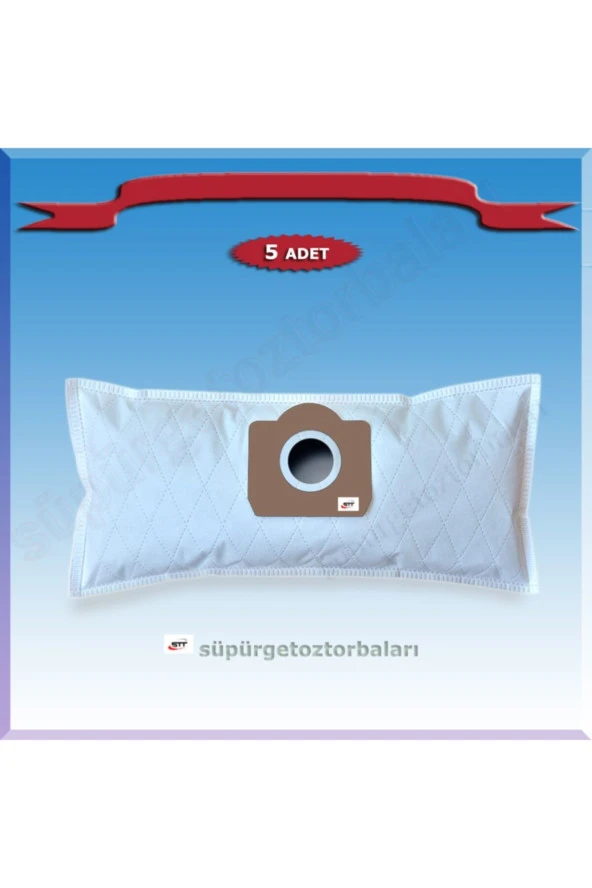 Şipşak Geldi Karcher  K 2731 Te Süpürge Toz Torbası 5 Adet ürün görseli