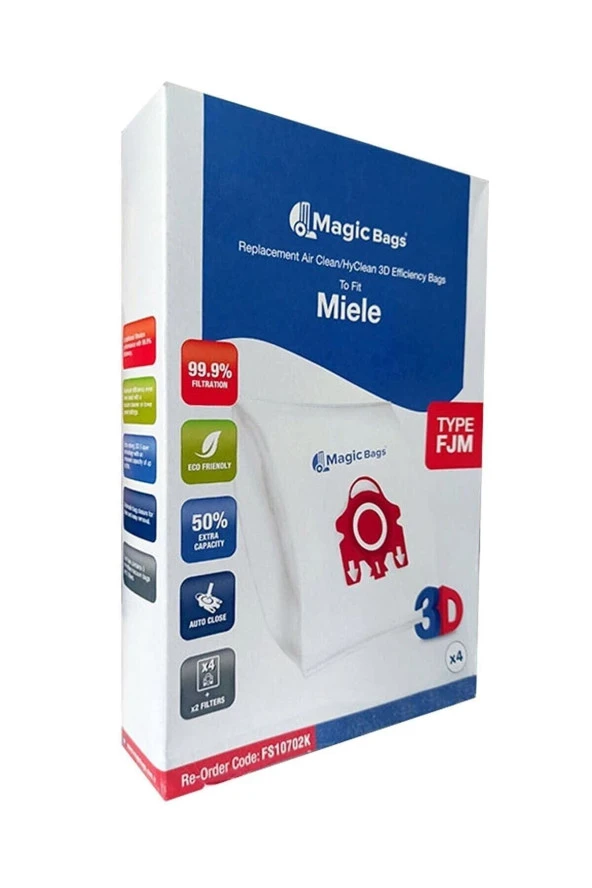 Şipşak Geldi  Miele S314,s316,s318,s323i,s324i,s326,s328i,s334i,s336i,s338i,s344i,s514 Kutulu Toz Torbası 12 Adet