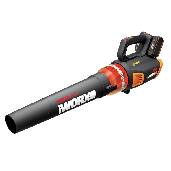 WORX WG584E 40Volt 2.0Ah. Li-ion Kömürsüz Profesyonel Devir Ayarlı Yaprak Üfleme