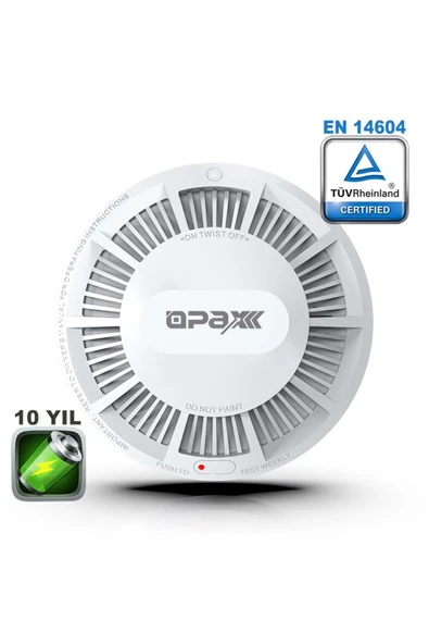 HY-SSA01 Photoelectric Kombine Kablosuz Duman & ISI Dedektörü ve Alarmı - Resim 4