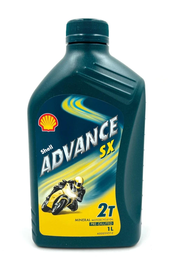 SHELL ADVANCE SX 2T 1 LT MOTOSİKLET YAĞI